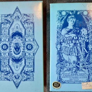 Oracle de Sybille, Design G Tavaglione, vintage de 1980, 52 cartes, complet dans sa boîte d'origine et SEAL