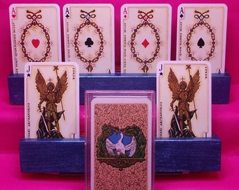 Beautiful deck of playing cards - made by Carta Mundi Belgium ca 1979 - At the request of "la maison du Cygne" in Brussels - 4 Belgian Periods