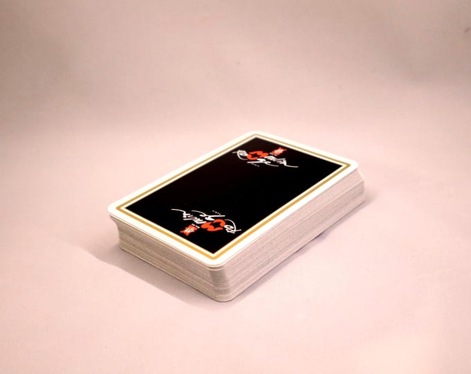 rare "Moulin Rouge" playing cards - vintage from ca 1970 - complete with 2 jokers - Made by Grimaud Paris France