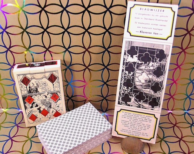 Card game of Colonel Athalin "CARTES DE RIRE" - made by Carta Mundi - published by Standaard bookstore - including bookmark