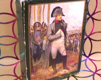Playing cards from France - Jeu Napoleon - Dusserre editions - made in France - vintage from around 1970 - non-standard image