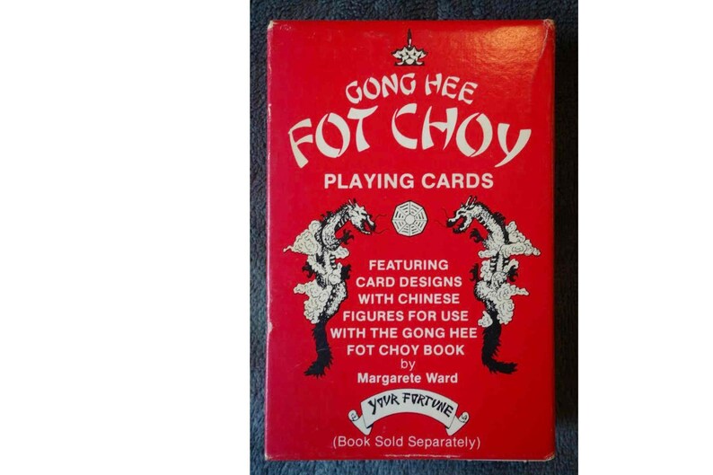 Chinese Playing Cards With 52 Cards Titled Gong Hee Fot Choy Etsy