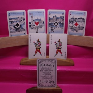 Werbedeck mit 55 Spielkarten – für Old Dutch Jenever – Jahrgang um 1962 – hergestellt von „Van genechten“ aus Belgien – 2 Joker