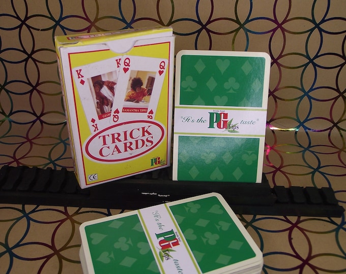 Trick Cards - “Trick Cards” made by PG Tips - 52 cards + 2 extra ACES - made in China - Become a Top Magician!