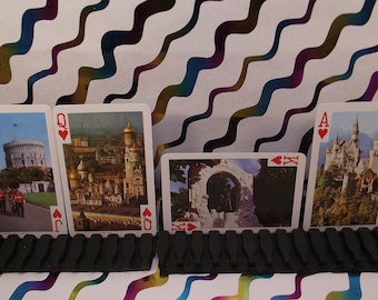Vintage Playing Cards “FAMOUS VIEWS of EUROPE” - 54 color photos - made in Hong Kong - from around 1999 - complete deck with jokers