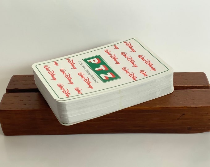 Vintage playing cards from "WALT DISNEY" - publisher PTZ - Berliner - ca. 1991 - 52 cards plus 3 jokers plus a text card - unplayed card game