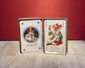 2 Rhineland pattern playing cards - Piatnik and Vass Tomtass - beautiful card games - advertising decks - including jokers - free shipping