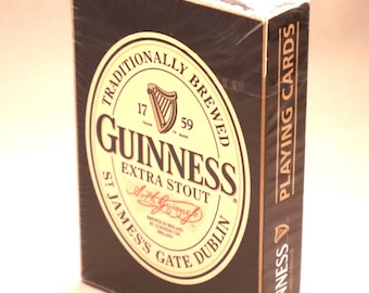 Advertising cover for "GUINNES" beer brewery in Dublin ireland - it is a sealed cover - new - vintage