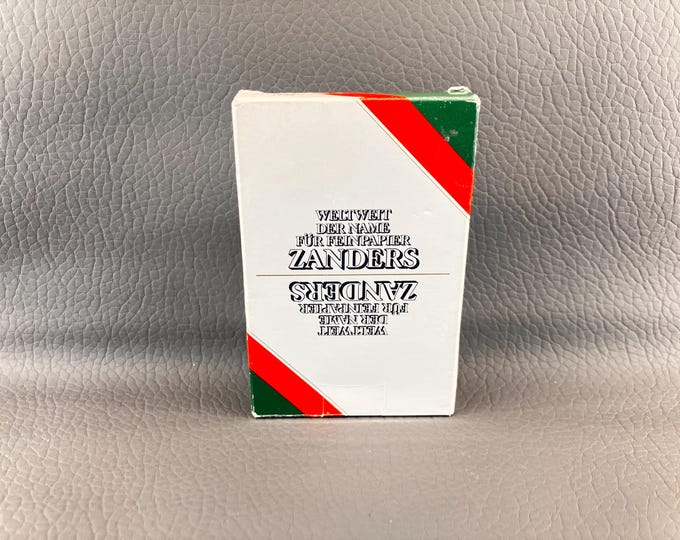 SKAT PLAYING CARDS - by VASS - 32 cards - still in cellophane - vintage from ca 1979 - advertising deck - Germany