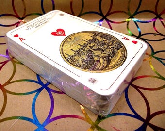 Historical Munich "ALT MUNCHEN" - Non-standard 2 decks playing cards - vintage from 1978 - made by ASS from Germany - 2 decks sealed