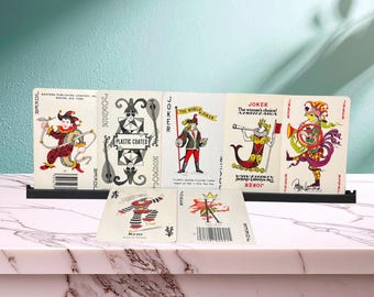 Joker playing cards loose cards - Scrapbooking - 50 pieces - Unknown printers - collectibles - see photos - animals - FREE SHIPPING