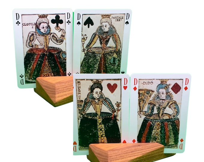 HENRI IV 52 playing cards plus 1 joker and 2 cards with explanation made in 1977 in France. DUCHESSE edition. Illustrations Vincent Goyrand