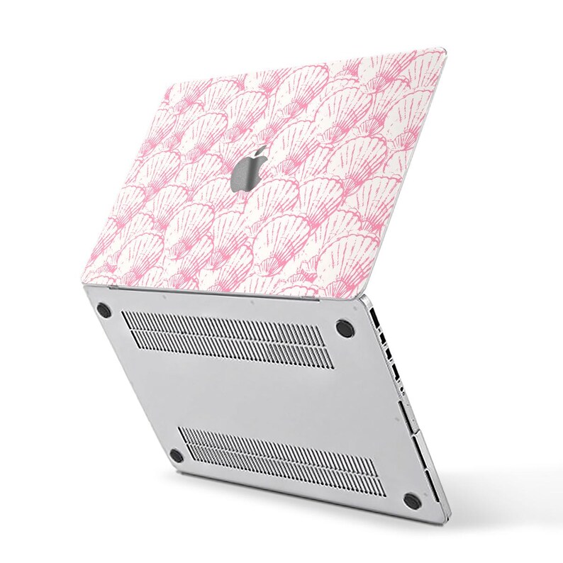 Ocean MacBook Case Cute Pink Seashells MacBook Air 13 15 Inch M5 M4 Pro ...