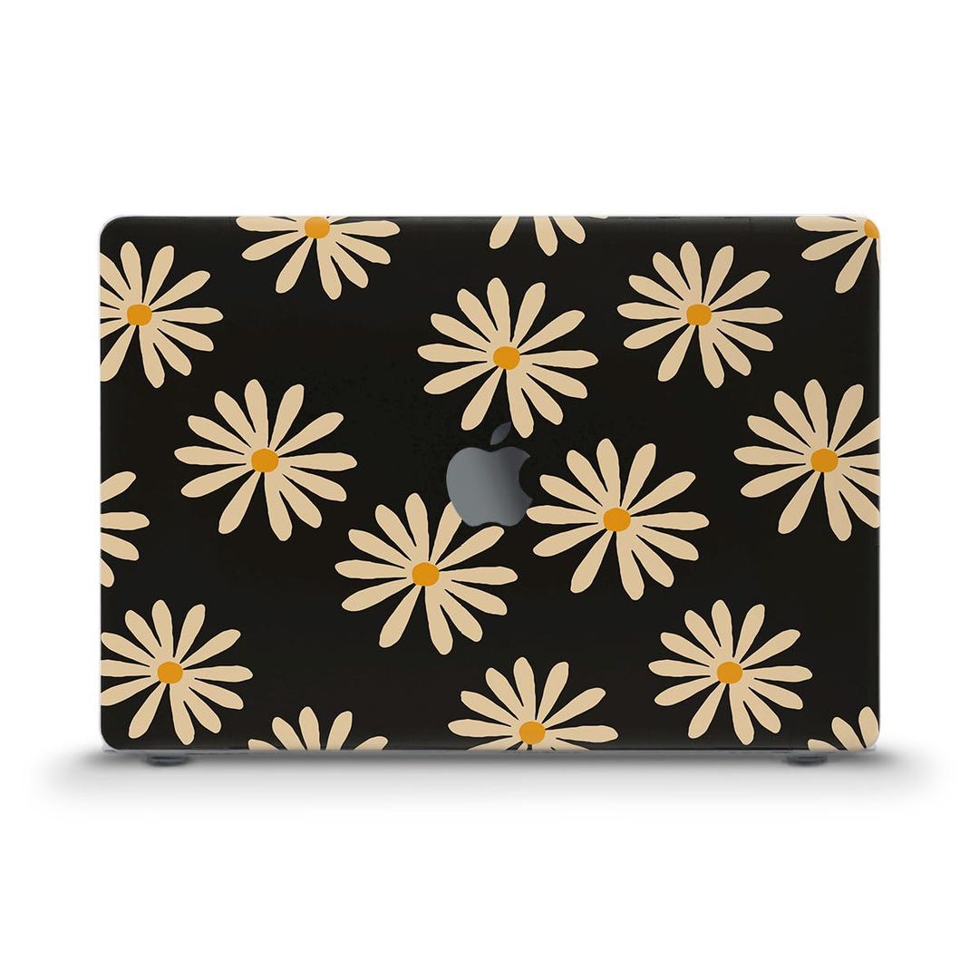 Flowers MacBook Case Aesthetic Daisy Flower MacBook Air 13 15 Inch M2 ...