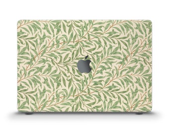 Art MacBook case Vintage Aesthetic William Morris MacBook Air 13 Pro 13 Pro 14 16 M2 M1 Pro 15 12 Floral Retro Pattern Leaves Trendy case