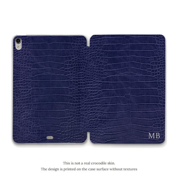 Initials iPad Case Aesthetic Personalized Monogram iPad 10th 9th