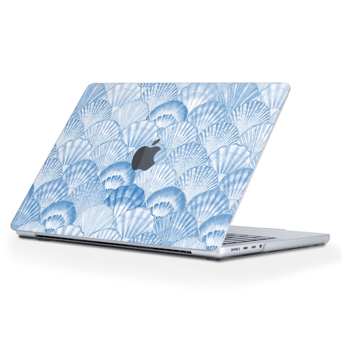 Ocean MacBook Case Aesthetic Blue Shells MacBook Air 13 Air 15 M2 M3 ...