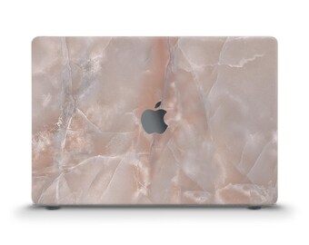 大理石模様のMacBookケース、美しいMacBook Air 13/15インチ M2/M3