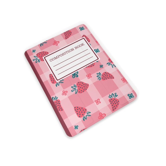 Cute iPad Case Composition Book Custom Aesthetic iPad 10th