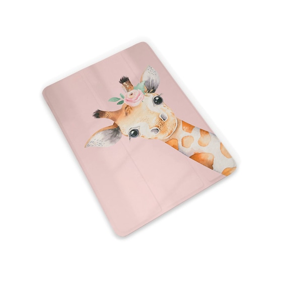 Cute iPad Case Kawaii Giraffe Animals iPad 10th 9th 10.2 iPad Air
