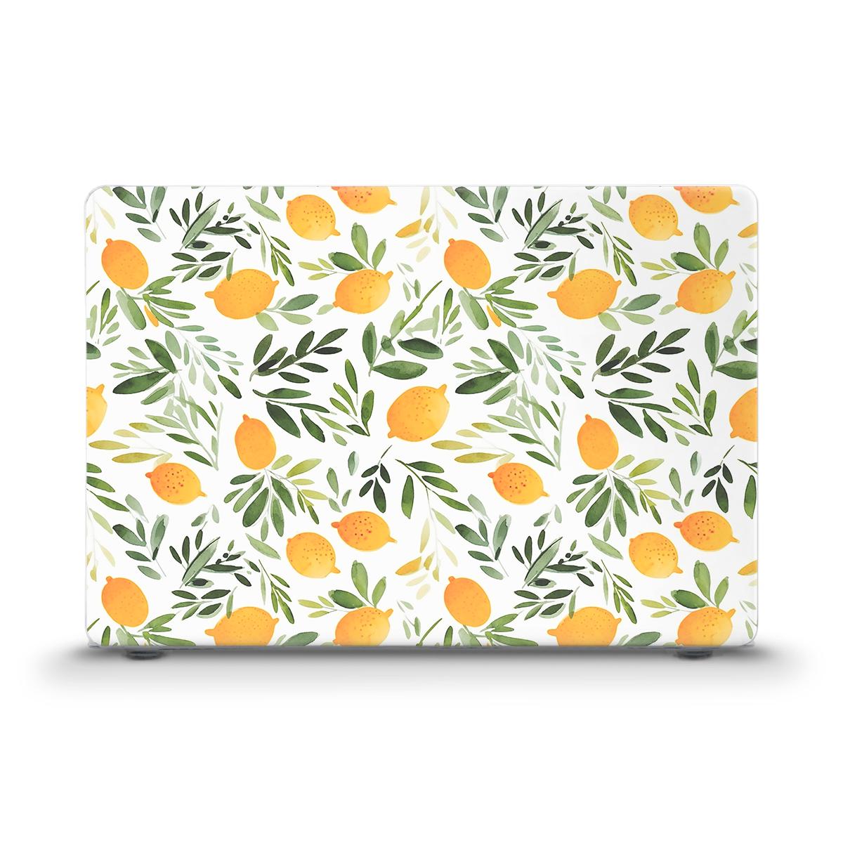 Aesthetic MacBook Case Cute Lemons Leaves MacBook Air 13 15 Inch