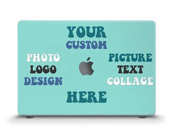 Custom MacBook case Personalized Photo Logo Design MacBook Air 13 Pro 13 Pro 14 16 M2 Pro 15 12 Your Picture Text Collage Unique Custom case