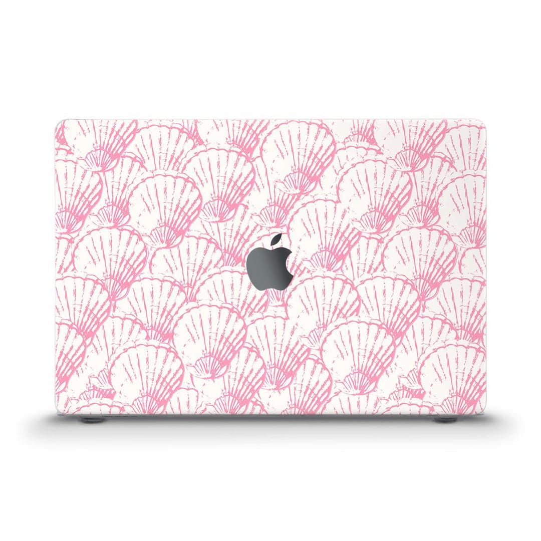 Ocean MacBook Case Cute Pink Seashells MacBook Air 13 15 Inch M5 M4 Pro ...