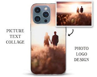 Custom iPhone case Customized photo picture iPhone 16 15 iPhone 14 iPhone 13 12 Galaxy s24 s23 Personalized logo collage Unique gift cover
