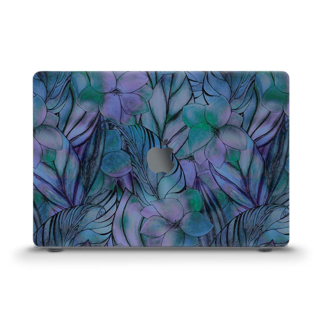 Floral MacBook Case Aesthetic Flower Art MacBook Air 13 15 Inch M2 M3 ...