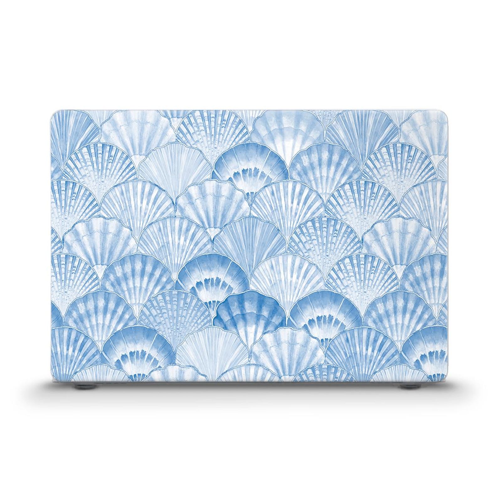 Ocean MacBook Case Aesthetic Blue Shells MacBook Air 13 Air 15 M2 M3 ...