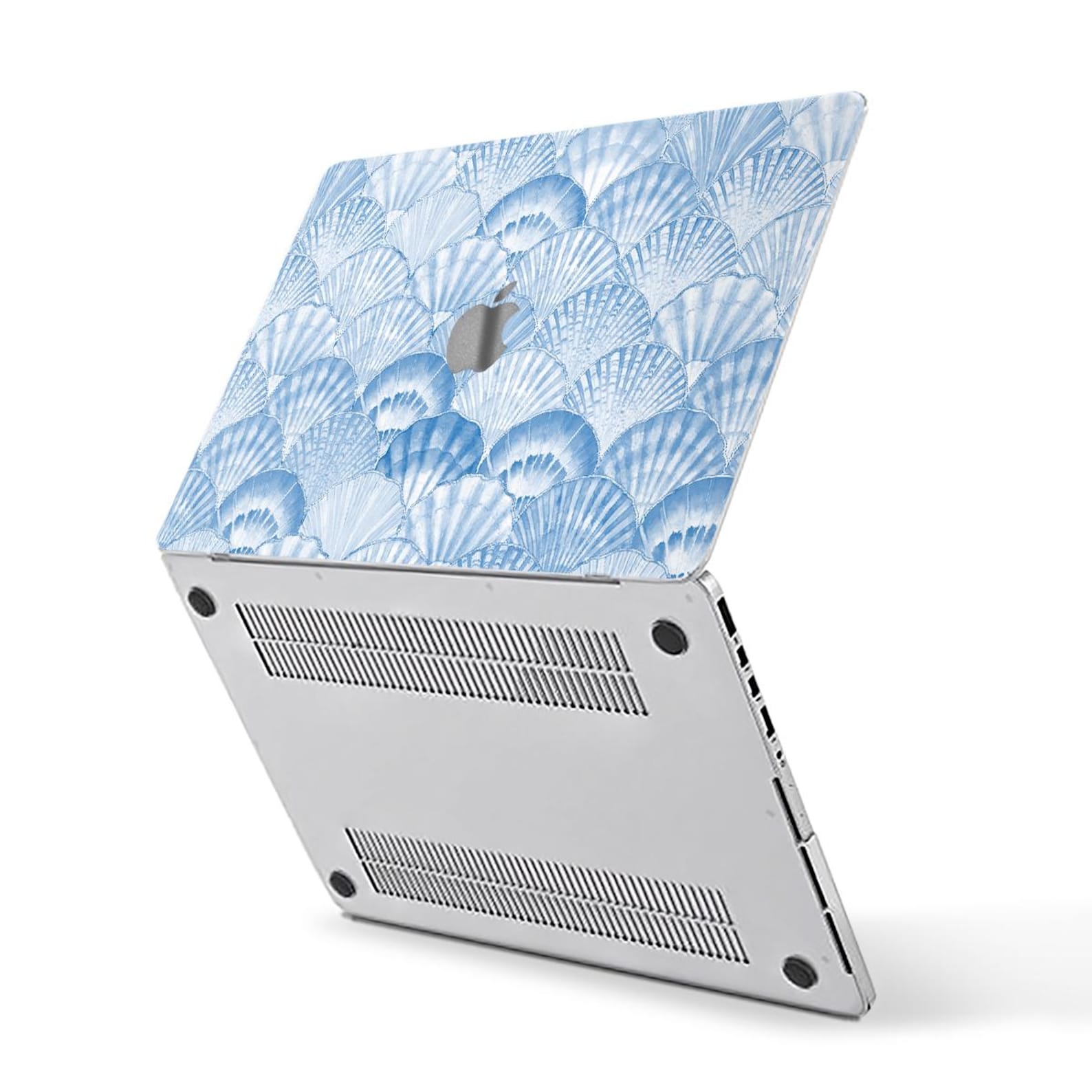 Ocean MacBook Case Aesthetic Blue Shells MacBook Air 13 Air 15 M2 M3 ...
