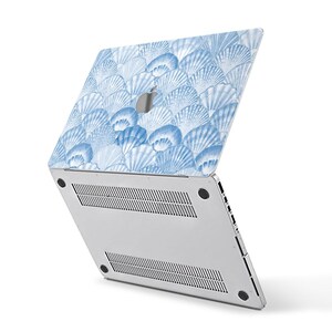 Ocean MacBook Case Aesthetic Blue Shells MacBook Air 13 Air 15 M2 M3 ...