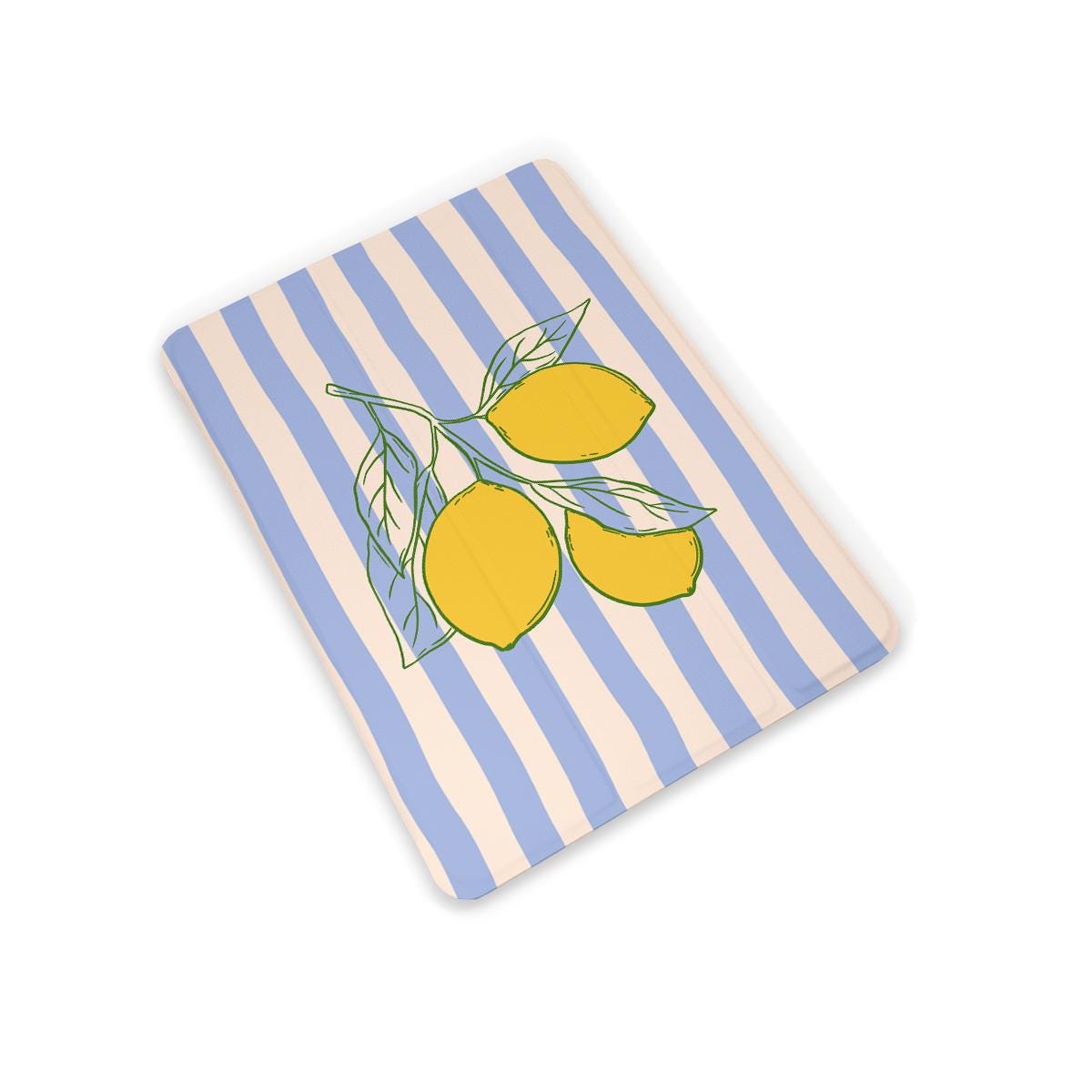 iPad - れもん Amazon.co.jp: レモン Lemon フルーツ柄 iPad 9/8/7 ケース