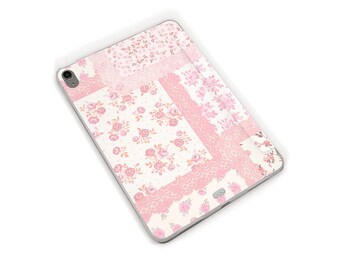かわいいiPadケース 美的フラワーキルト iPad 11th a16 10th iPad Air