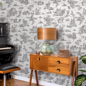 TOILE DE JOUY wallpaper - "Voltaire"