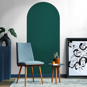Arch Peel and Stick Wall Decal - Emerauld Green
