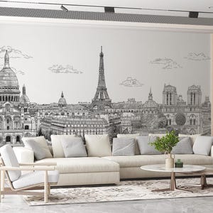 Panorama-Hintergrundbild Denkmäler von PARIS