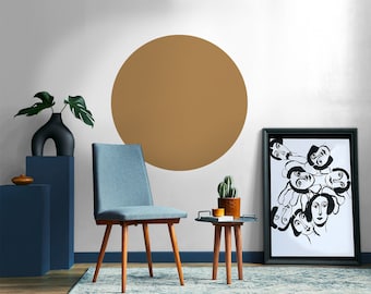 Circle Peel and Stick Wall Decal - Argile