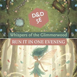 D&D 5e Waldgeist One-Shot Adventure | Feen Geheimnis (druckbare PDF)
