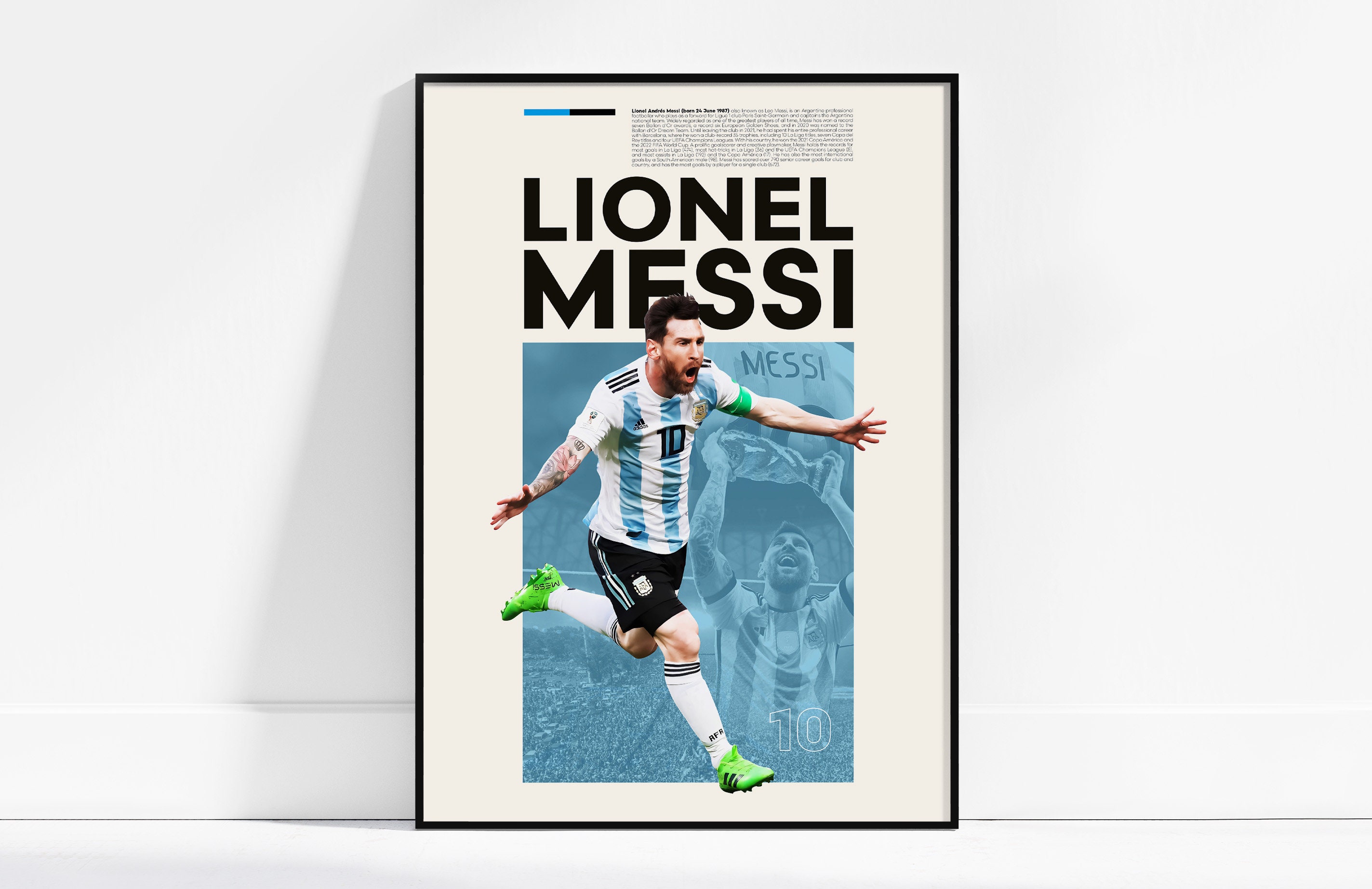 Lionel Messi 10 - Etsy Singapore