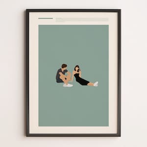Normal People Poster: Minimalist Wall Art Print (Digital Download)