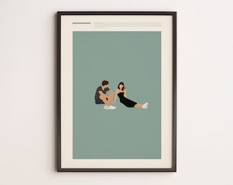 Normal People Poster Wall Art Print