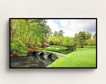 Golf Course Pop Art for Frame TV: Modern Wall Decor (Digital Download)