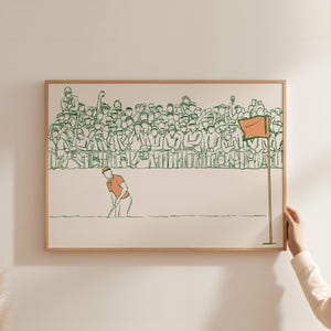 Vintage Golf Print, Golf Poster, Golf Print, Golf Wanddekor, Golf Kunstwerk, Golf Wandkunst