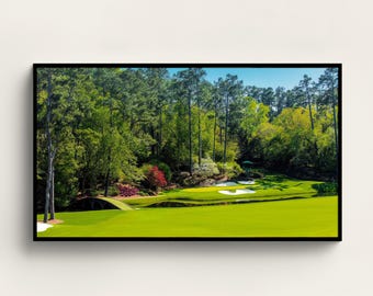 Golf Course TV Art | Modern Pop Art for Frame TV | Digital Download