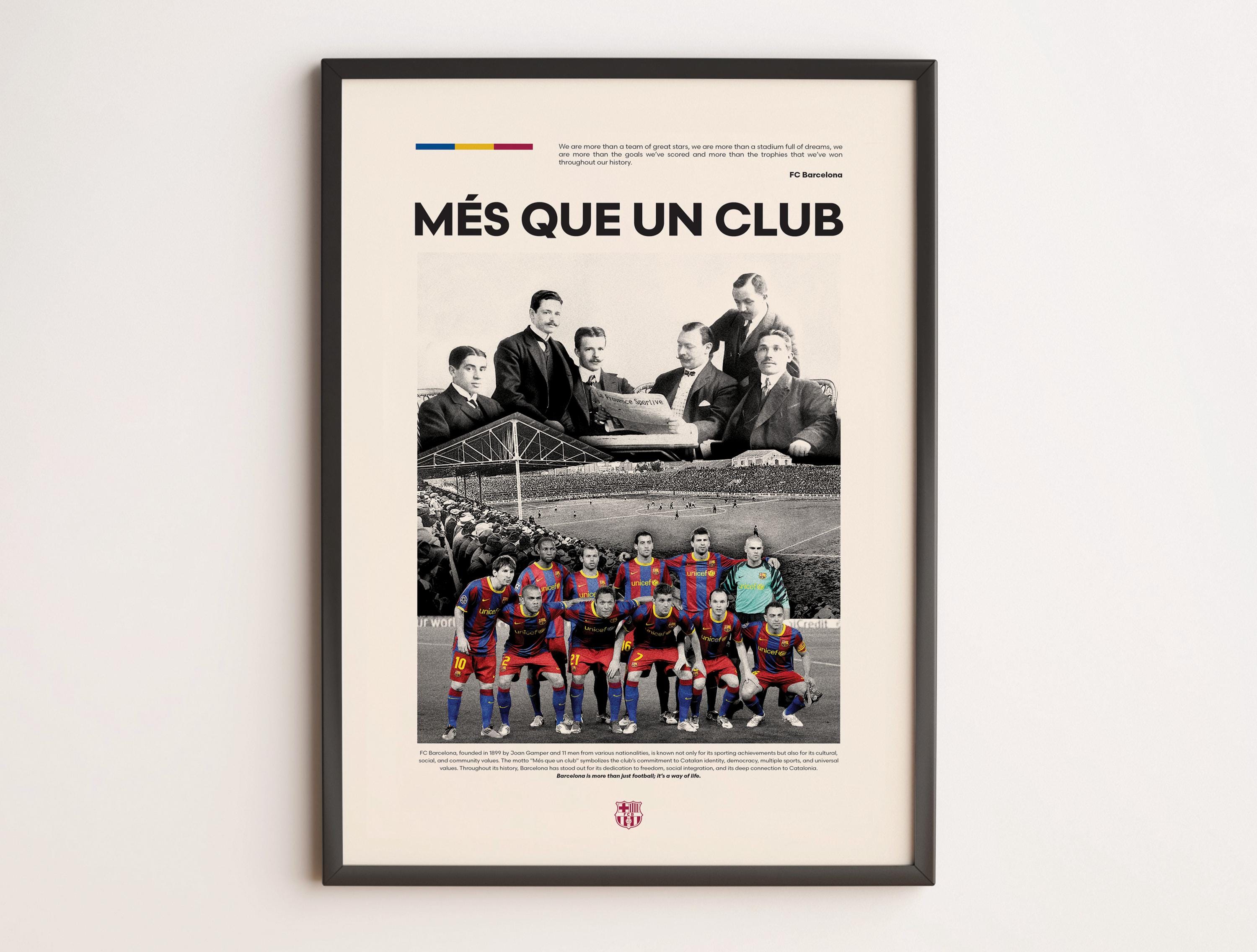 Mes Que Un Club - Etsy Mes Que Un Club - Etsy