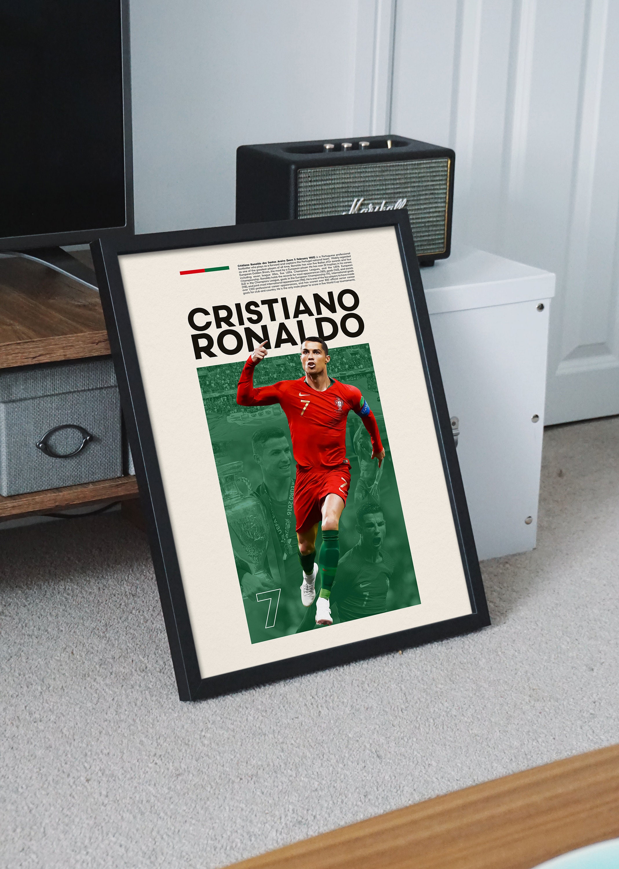 Cristiano Ronaldo Cr7 Wall Art