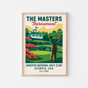 Vintage Golf Druck | Golf Poster | Digitale Wandkunst