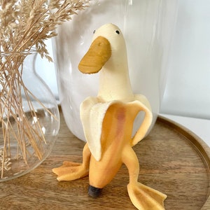 Bananaduck 3D Printing File, Funny Figurine Stl, Animal 3D Print, Quiky Figure, Home Decor, Gift Idea Digital File, Shelf Decor