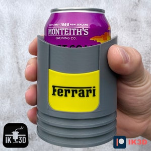 Can Koozie Piston 3D Printing Files, Beer Cooler Holder, Motor Lovers Gift Ideas, Soda Can Mug STL, Drink Holder Personalizable